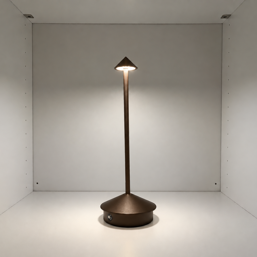 Touch LED Tischlampe – kabellos, modern, sofort einsatzbereit