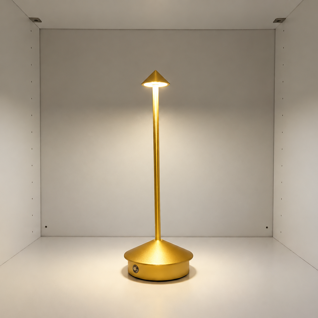 Touch LED Tischlampe – kabellos, modern, sofort einsatzbereit