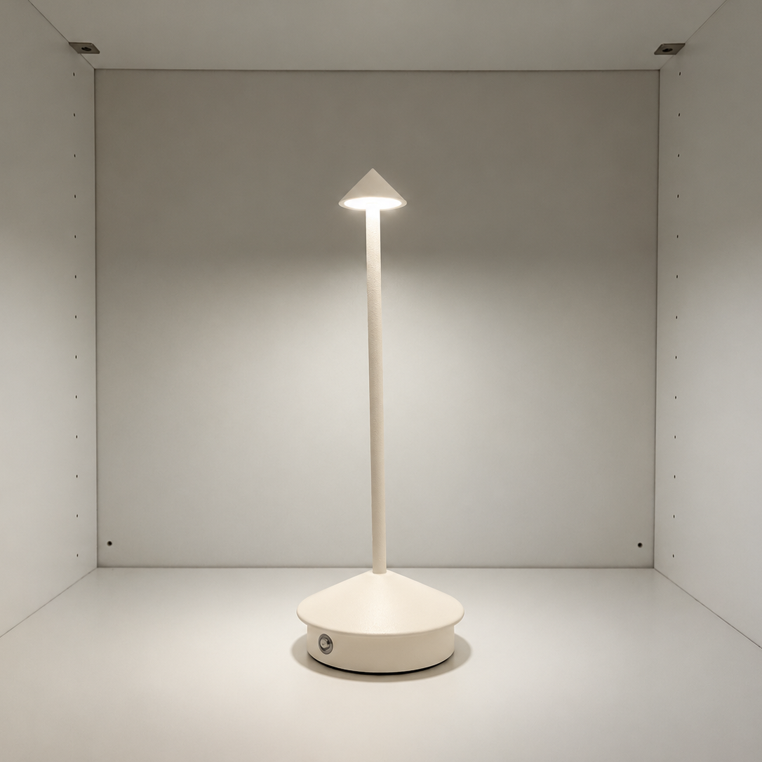 Touch LED Tischlampe – kabellos, modern, sofort einsatzbereit