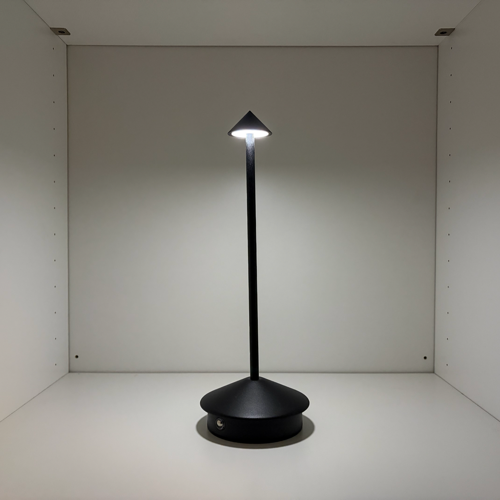 Touch LED Tischlampe – kabellos, modern, sofort einsatzbereit