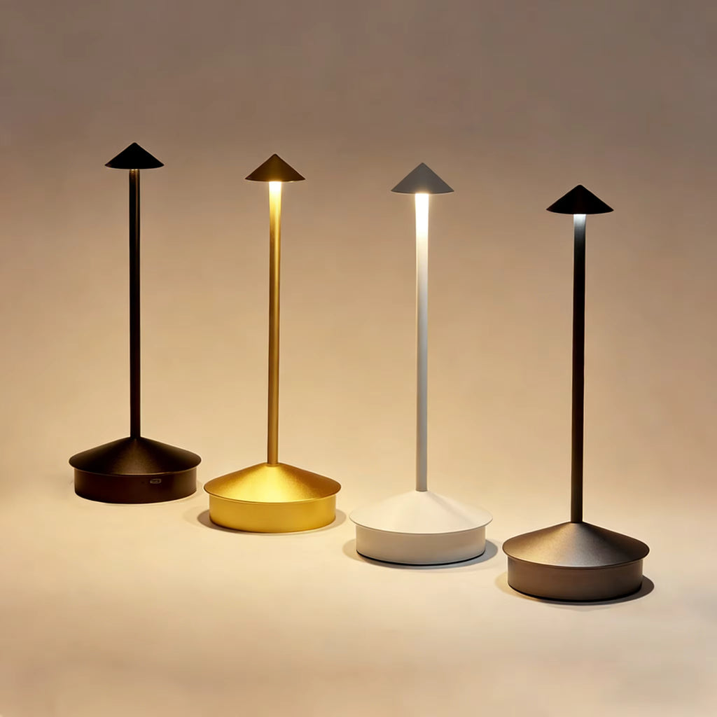 Touch LED Tischlampe – kabellos, modern, sofort einsatzbereit
