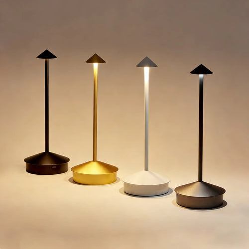 Touch LED Tischlampe – kabellos, modern, sofort einsatzbereit